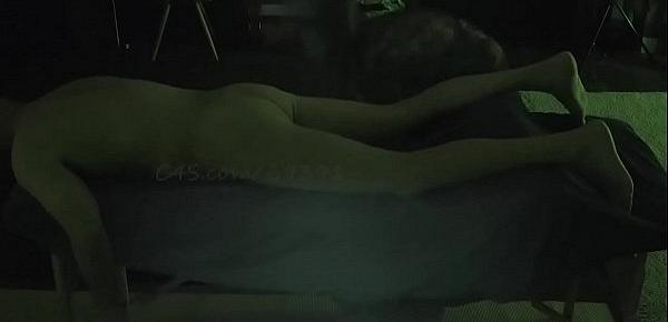  Massage Client Gets Stroked, Sucked, and Rimmed B4 Banging Masseuse, Cums on Face. Short Version